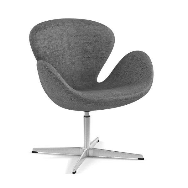 Drehstuhl-Sessel CHLOE in der Farbe Grau
