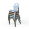 Kindergarten-Stuhl für KITA und Schule und KRIPPE INA gestapelt